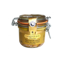 Foie Gras Duck Whole Igp So w/Sauternes Jean Larnaudie Prestige 125gr Jar | Box w/12jars 