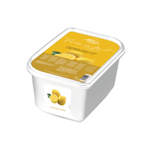 Frozen Puree Yellow Lemon Delices des Vergers 1kg Tub